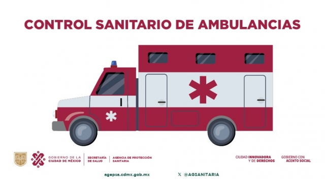 Control sanitario de ambulancias